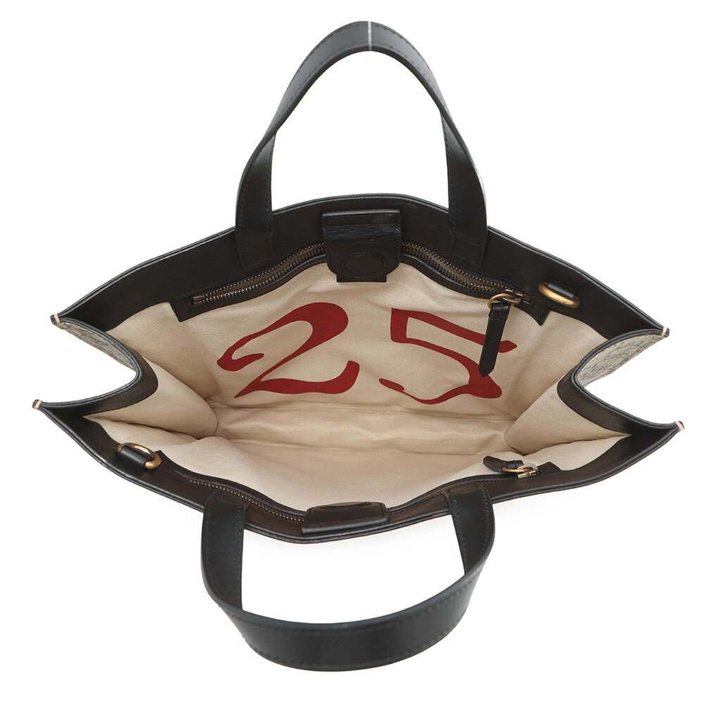 GUCCI Black Leather Tote Bag - Picture 6 of 15